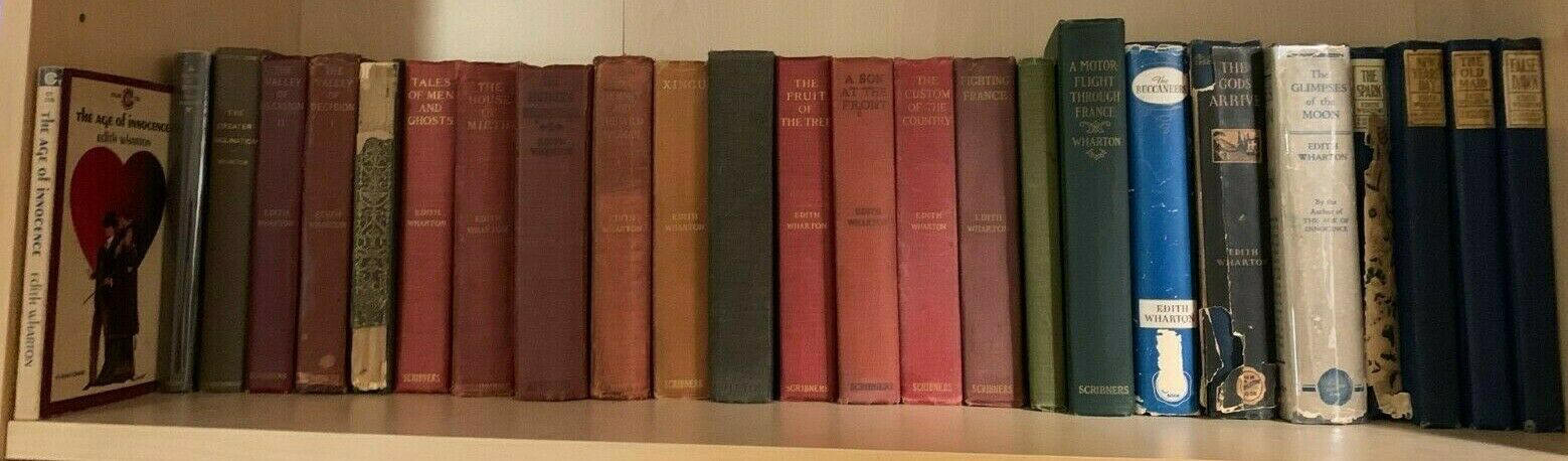 Image 1 - Bookshelf-Deal-25-Edith-Wharton-1st-editions-Rare